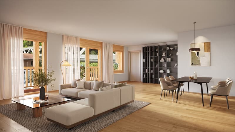 Erstvermietung in Klosters – modernes Wohnen mit alpinem Charme (4)