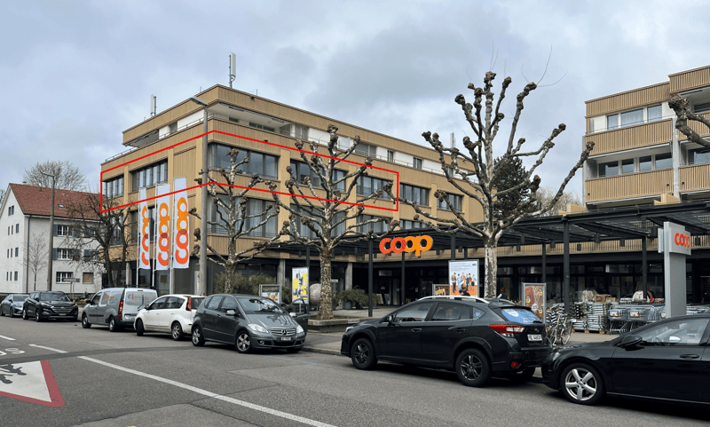 Büro-/ Praxisfläche im Rauracherzentrum Riehen zu vermieten (1)