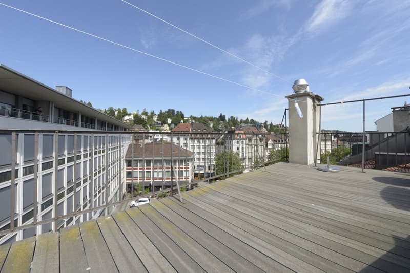 Città di St. Gallen - vicino alla piazza del mercato - ufficio / studio in mansarda attraente (3)