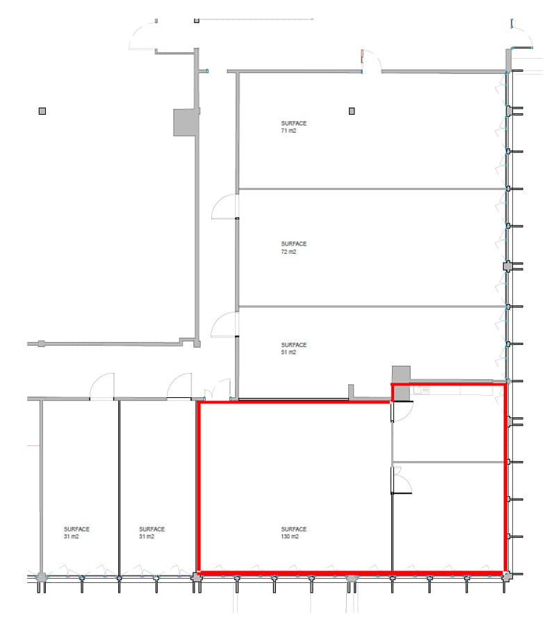 Surface de 130 m2 avec cuisine privative - Bonne situation à Gland (6)