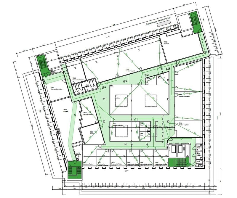 À louer - 1'410 m² de bureaux avec dépôt et parkings à Lausanne (10)