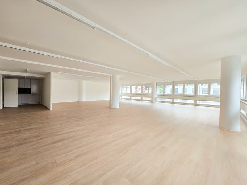 Ufficio rinnovato di 230m2 - Centro città di Losanna (6)