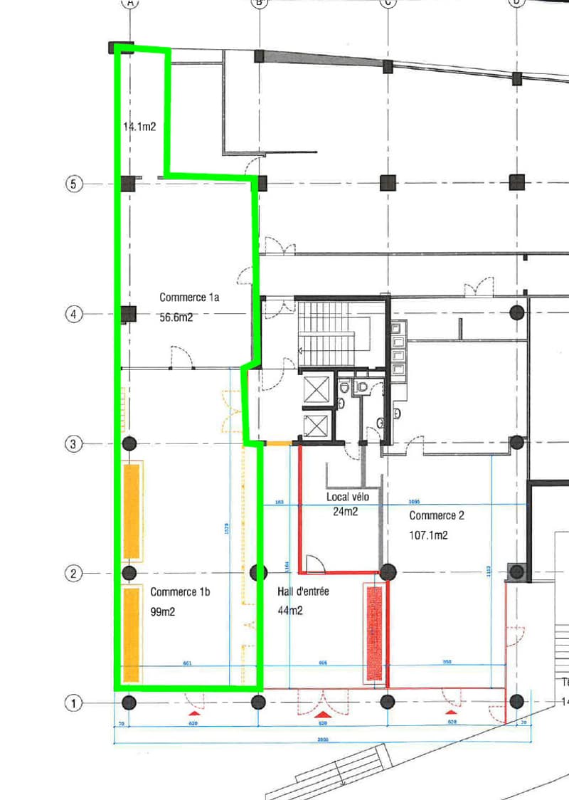 Commercial arcade of 170m2 on the ground floor - Downtown Lausanne (2)