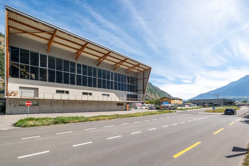 Ampia area di svago in affitto - 4'601 m2 a Brig/Gamsen (2)