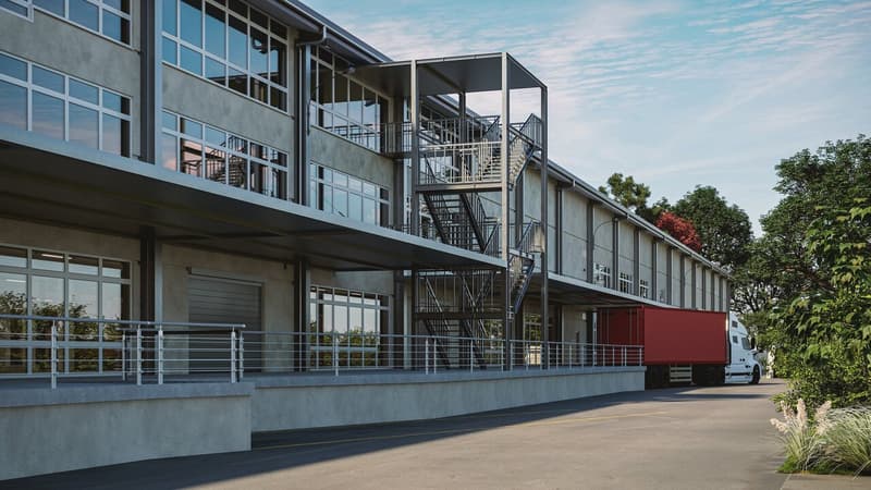 1000 m² warehouse for rent - Onnens (2)