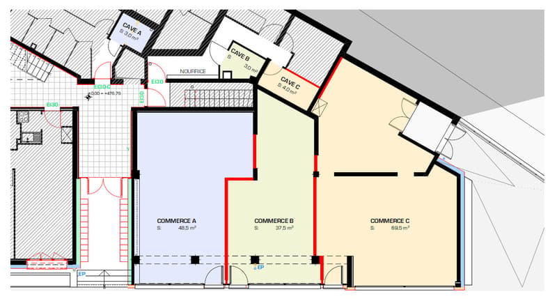 Artisanal/Showroom Space of 48.5 m² for Rent - Lausanne (3)