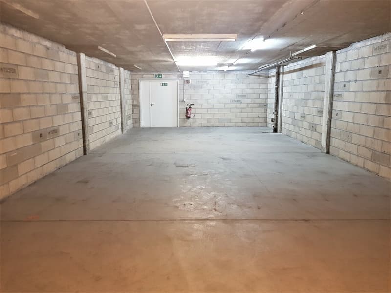 Lagerfläche von 152 m2 im Untergeschoss - Gabelstapler - 1. Miete kostenlos (2)