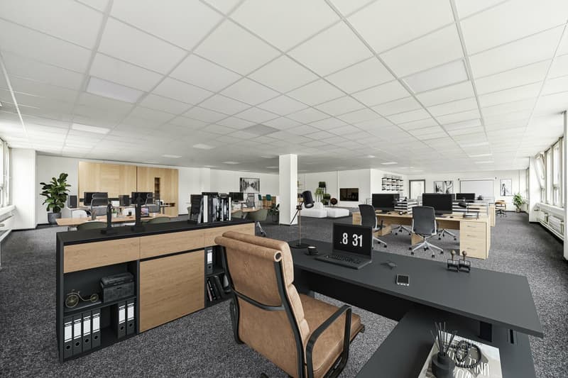 Moderne Bürofläche - komplett ausgebaut & bezugsbereit (1)