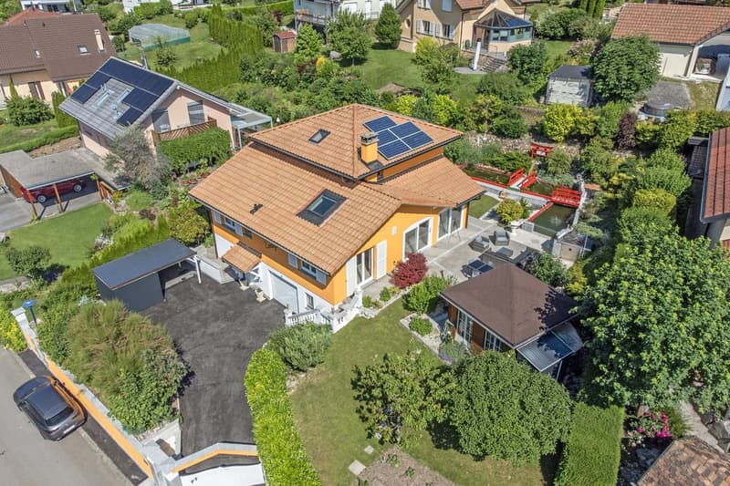 Maison en parfait état avec vue imprenable sur Vallorbe (1)