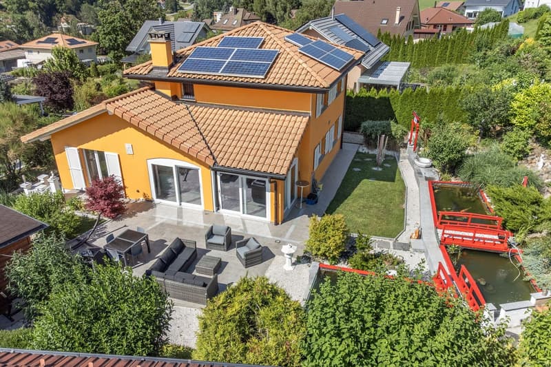 House in perfect condition with breathtaking view of Vallorbe (3)