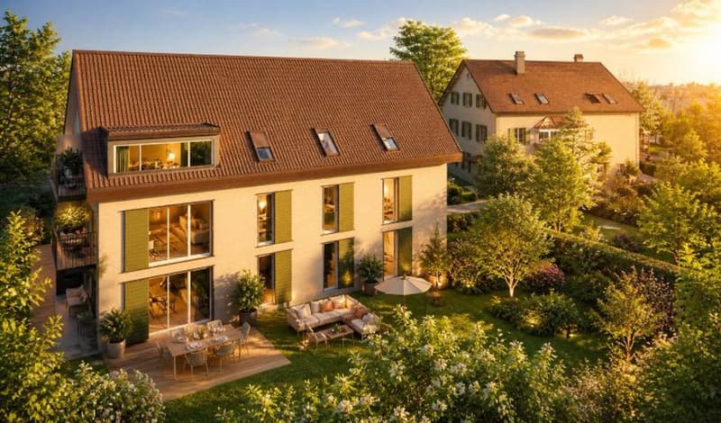 Moderne 4.5-Zimmer-Familienwohnung mit Balkon (2)