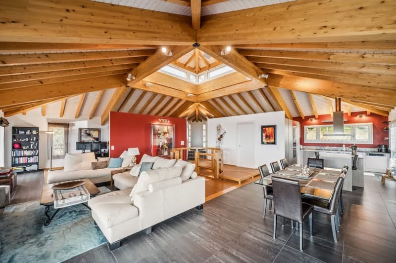 Villa d'architecte contemporaine, volumes spectaculaires, au pied du S (3)