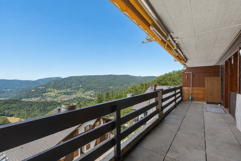Grand appartement lumineux 115 m² avec magnifique vue sur le Mont-Blan (1)