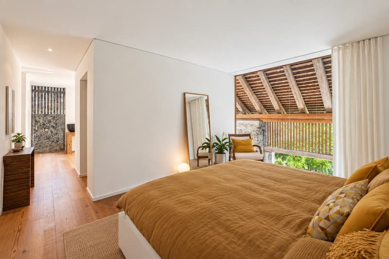 Magnifique ferme rénovée de caractère avec piscine (10)
