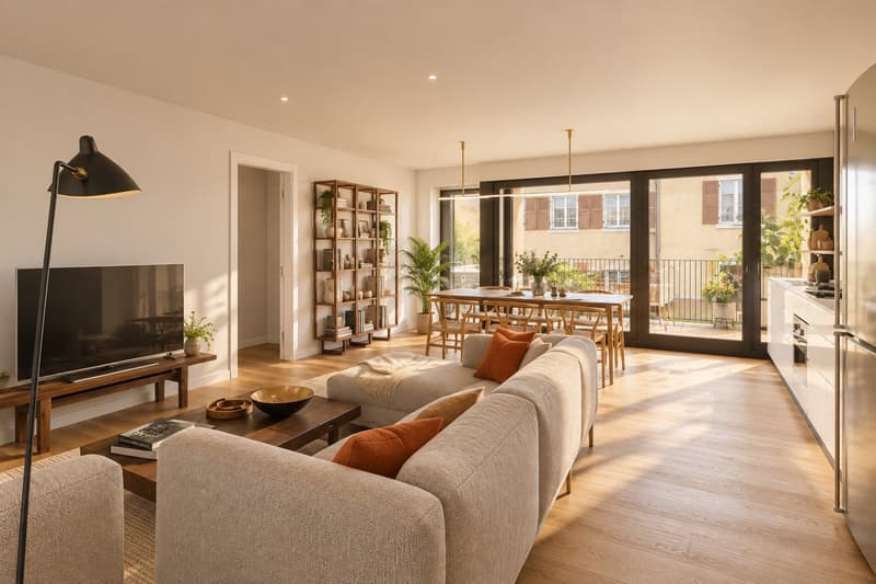 Appartement de 4.5 pièces avec balcon (1)