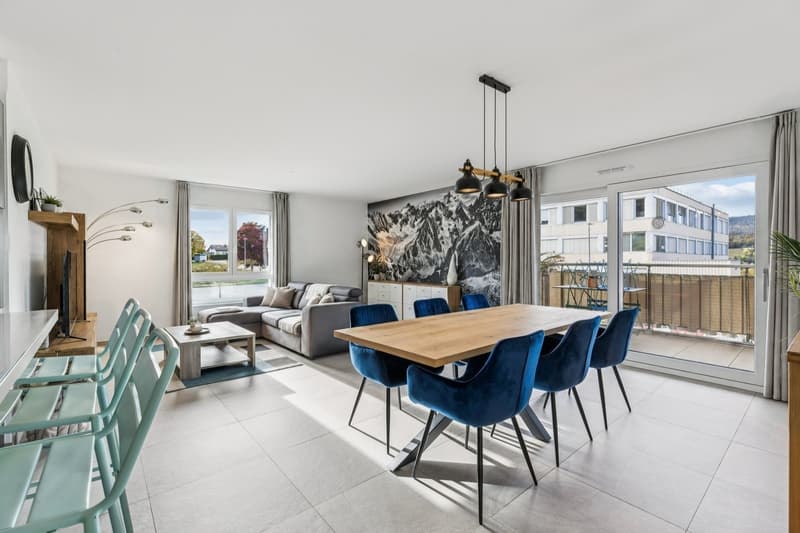 Appartement 3.5 pièces moderne avec balcon - Les Bioux (VD) (1)