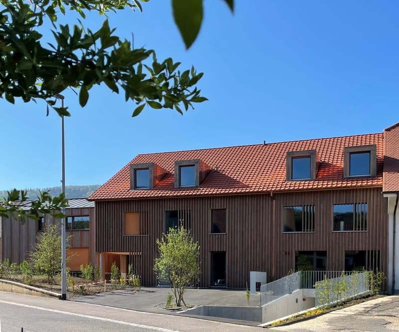 Nordansicht - Wohnung im DG links