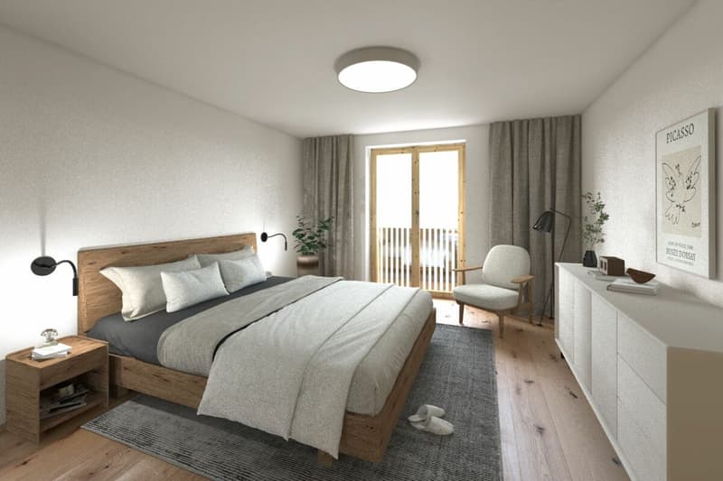 Progetto di costruzione nuova a Lain vicino a Lenzerheide (4)