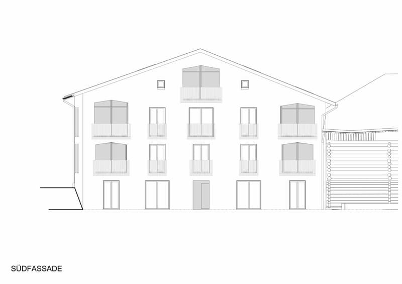 Progetto di costruzione nuova a Lain vicino a Lenzerheide (7)