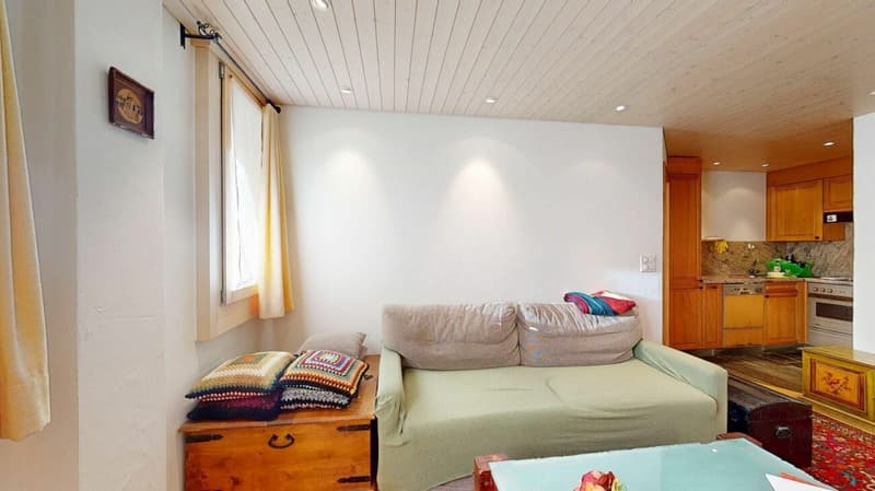 2 Zimmerwohnung im schneesicheren Bivio (4)