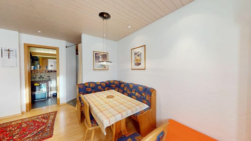 Appartement 2 pièces dans le Bivio sûr de la neige (4)