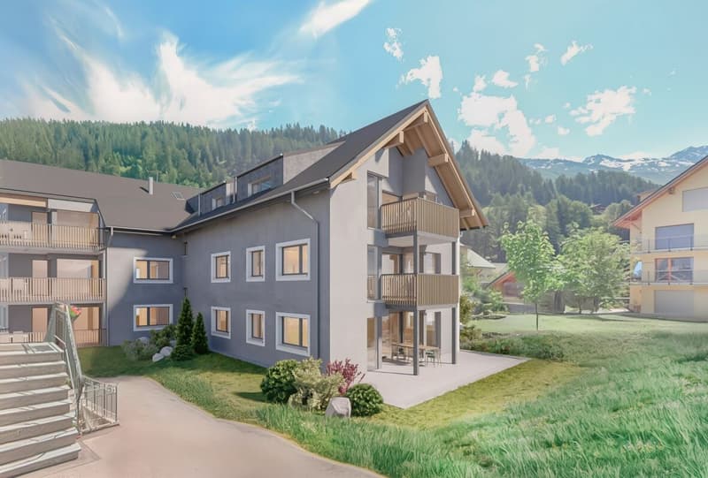 "Construction start" - 4.5 room second home new building project Witi (10)