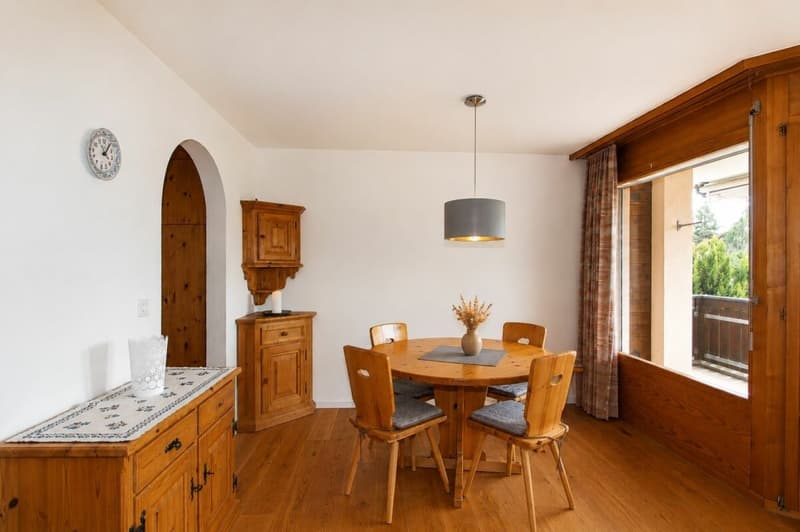 Charmant appartement 3 pièces sur le versant ensoleillé de Lenzerheide (5)