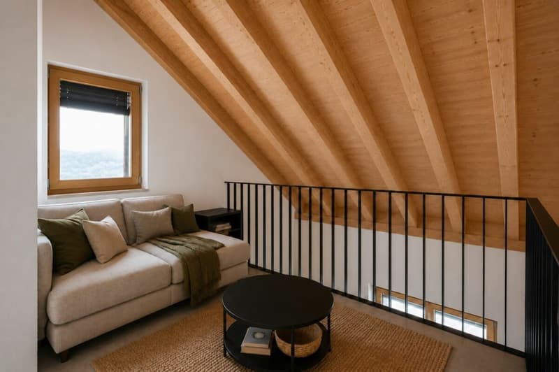 5.5 Room Attic Maisonette New Apartment with Unique Mountain Panorama (3)