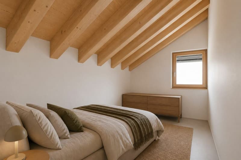 5.5 Room Attic Maisonette New Apartment with Unique Mountain Panorama (5)