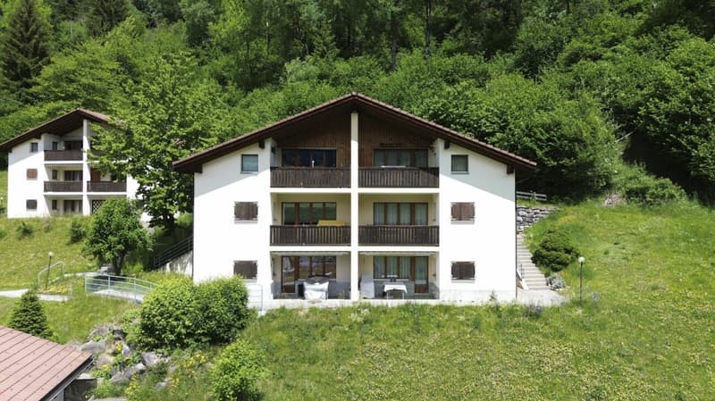 Sonnige 2.5-Zimmerwohnung mit Ausblick über Savognin (2)