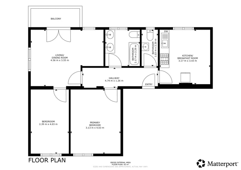 Appartement de location 3.5 pièces dans un excellent emplacement (8)