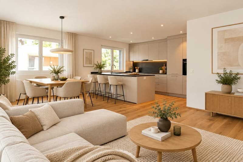 4.5-Zimmer Neubau-Gartenwohnung in der Ferienregion Lenzerheide (1)