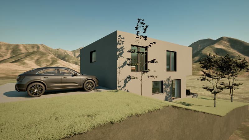 Your future villa awaits you in Grimisuat, just 10 minutes from Sion (1)