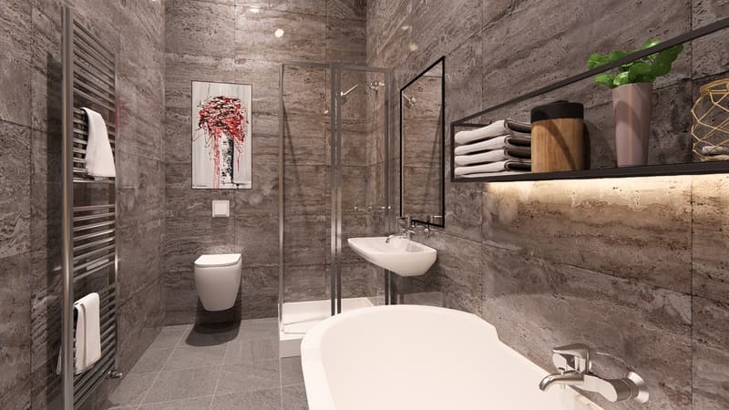 Exemple salle de bain - non contractuel