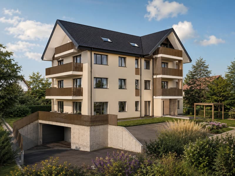 Vue Immeuble - non contractuel