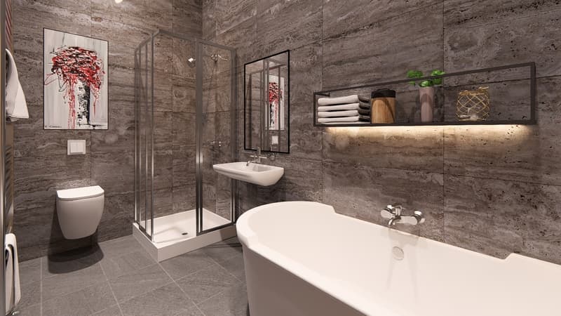 Exemple salle de bain - non contractuel