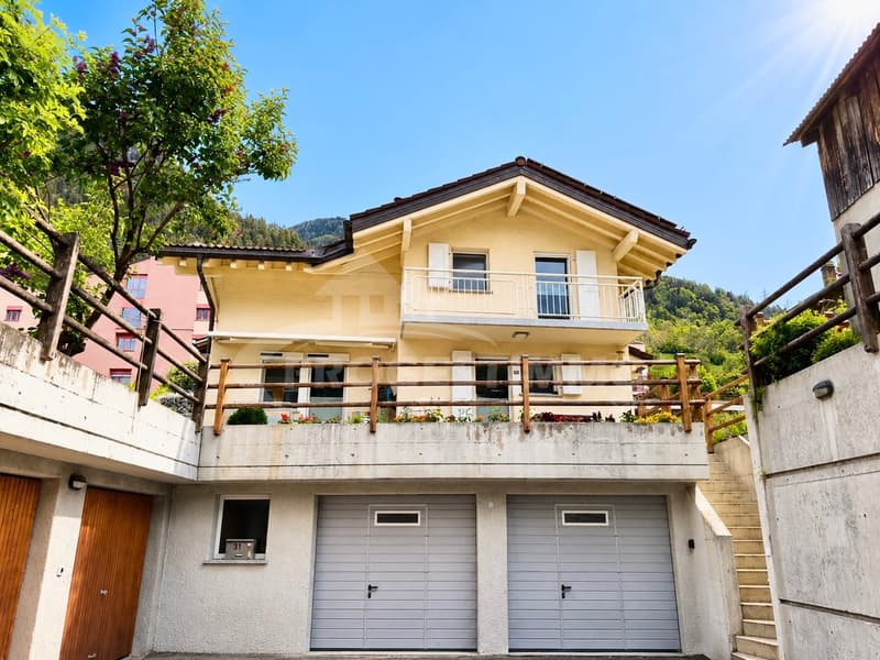 MAGNIFICENT HOUSE COMBINING CHARM, COMFORT AND PRIVILEGED ALPINE SETTING (11)