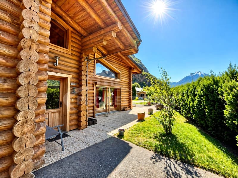 Exceptional Wooden Log House (10)