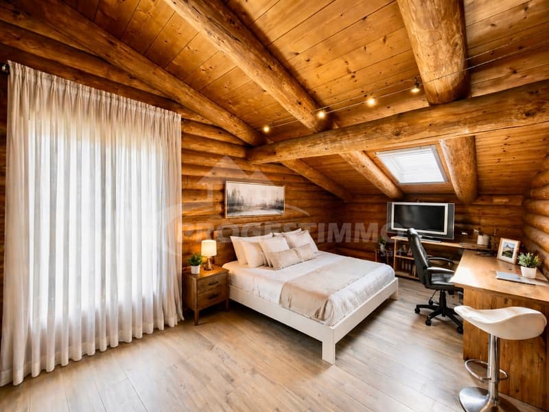 Exceptional Wooden Log House (6)