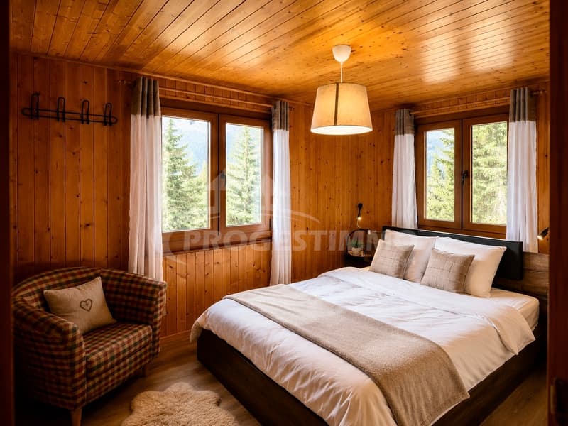CHARMING CHALET IN THE HEART OF A PRIVILEGED ALPINE SETTING (4)