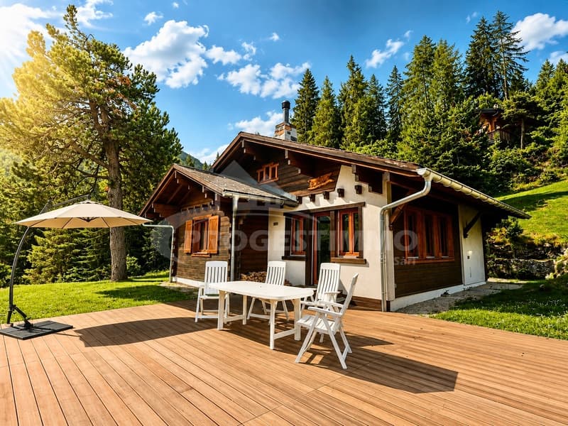 CHARMING CHALET IN THE HEART OF A PRIVILEGED ALPINE SETTING (1)