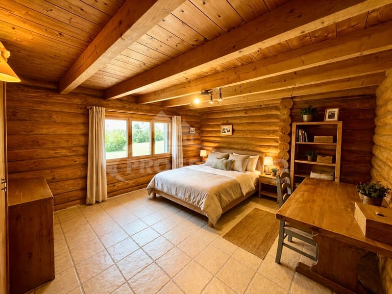 Exceptional Wooden Log House (5)