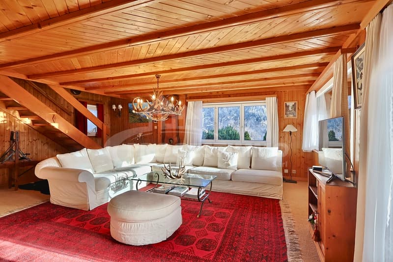 Chalet mit Grundstück, Aussicht und Helligkeit (3)