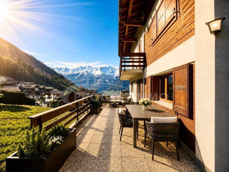 APPARTAMENTO 4,5 LOCALI DI ECCEZIONE CON VISTA PANORAMICA SULLA VALLE (9)