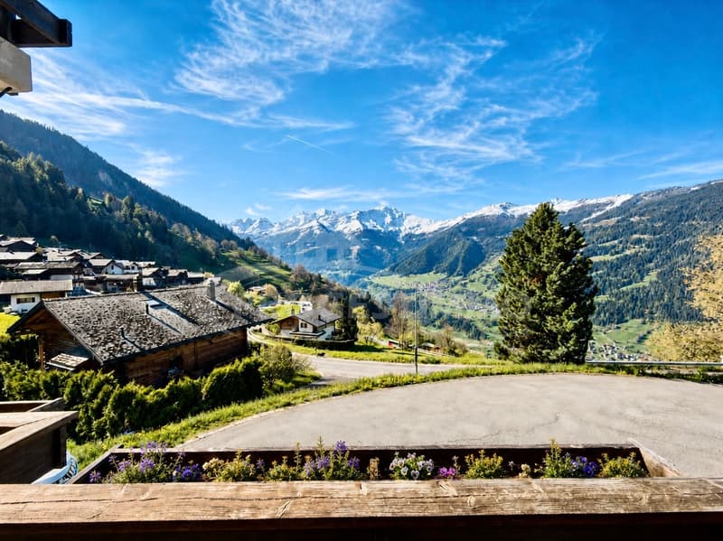 APPARTAMENTO 4,5 LOCALI DI ECCEZIONE CON VISTA PANORAMICA SULLA VALLE (10)