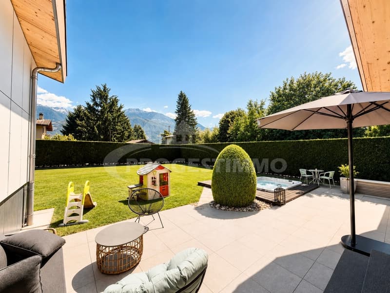 Einfamilienhaus mit atemberaubendem Blick auf den Haut de Cry (6)