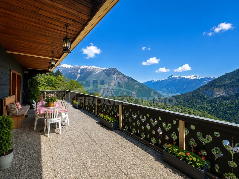 MAGNIFICENT CHALET WITH EXCEPTIONAL VOLUMES AND HIGH POTENTIAL (13)