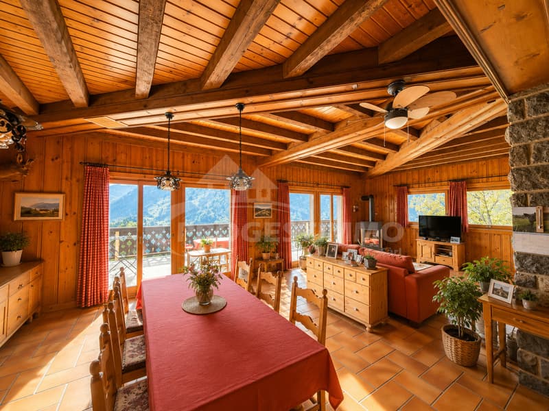 MAGNIFICENT CHALET WITH EXCEPTIONAL VOLUMES AND HIGH POTENTIAL (2)