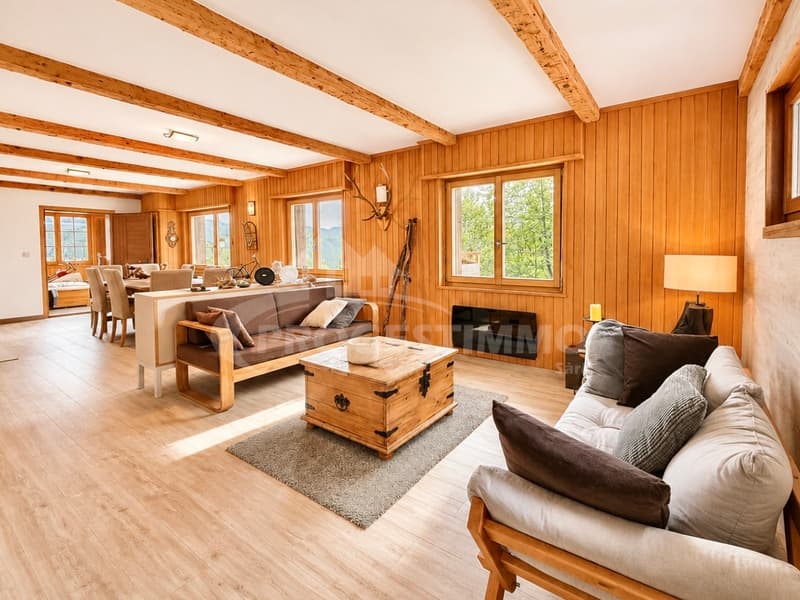 MAGNIFIQUE DUPLEX 6.5 PIÈCES SUR LES PISTES (1)