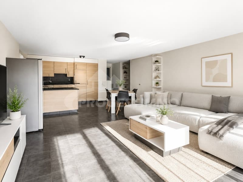 APPARTEMENT 4,5 PIÈCES D'EXCEPTION AVEC VUE SUR LES ALPES (4)